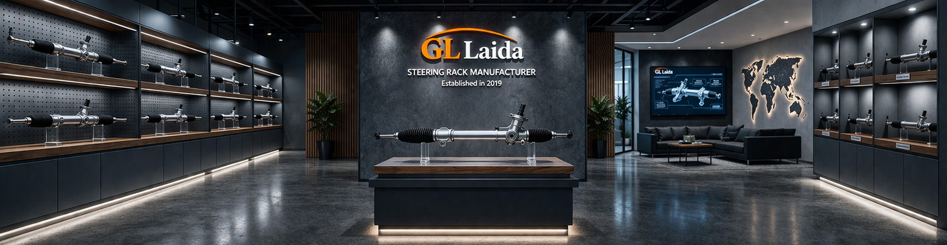 Gl Laida Steering Rack Exhibition Hall2