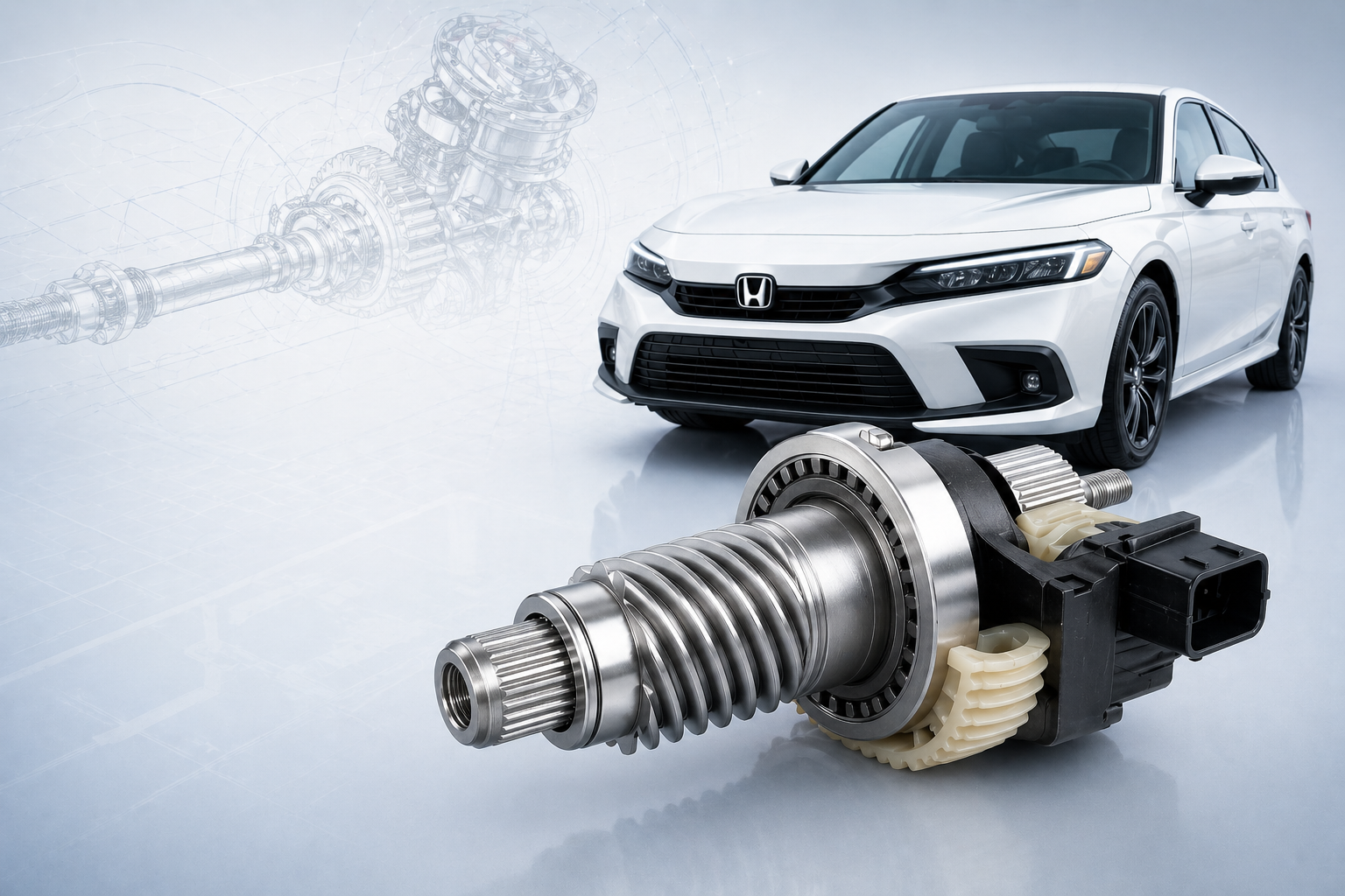 Honda Civic Electric Power Steering (eps) Gears