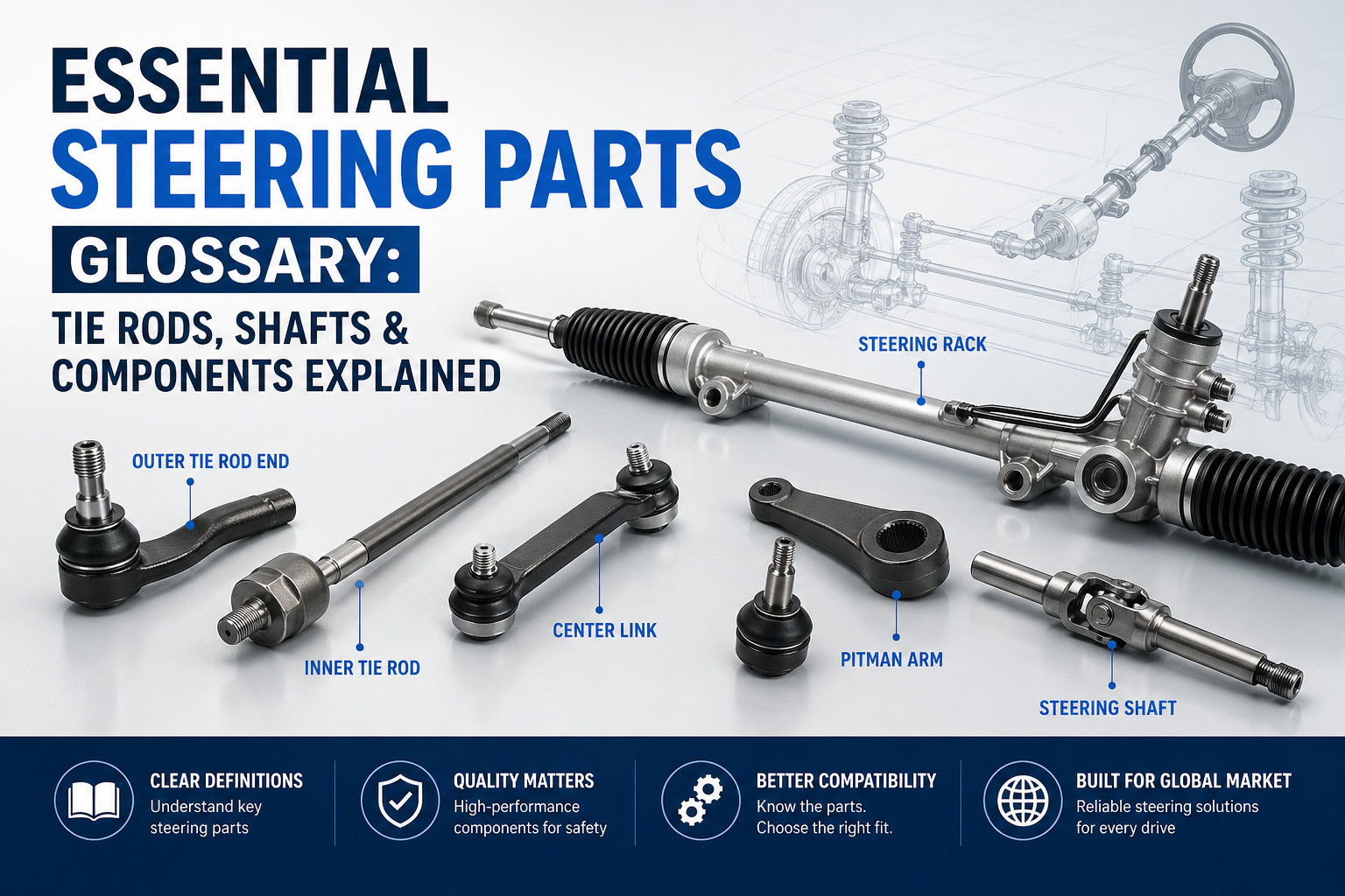Steerin Parts Glossary