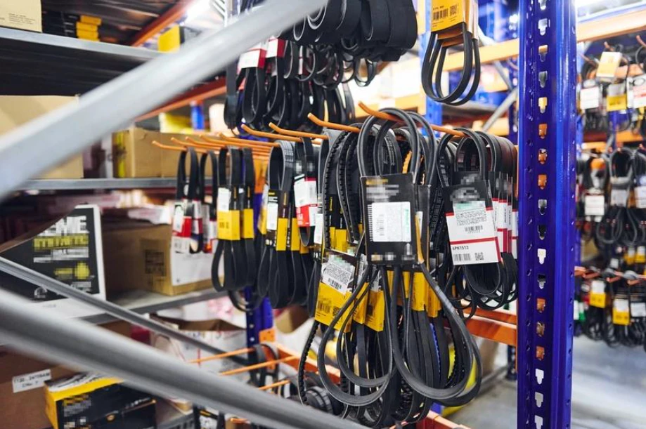 Power Steering Belts Ready For International Automotive Parts Shipment