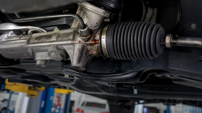 Steering Rack Fluid Leak