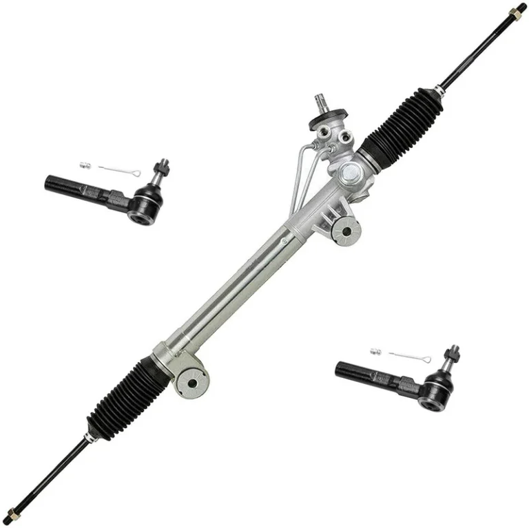 Rack And Pinion Steering Rack Assembly With Tie Rods